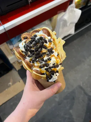 bubble waffle de La Petite Pause